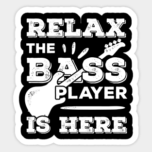 Bass Player Guitar Musician Bassist Gift Sticker